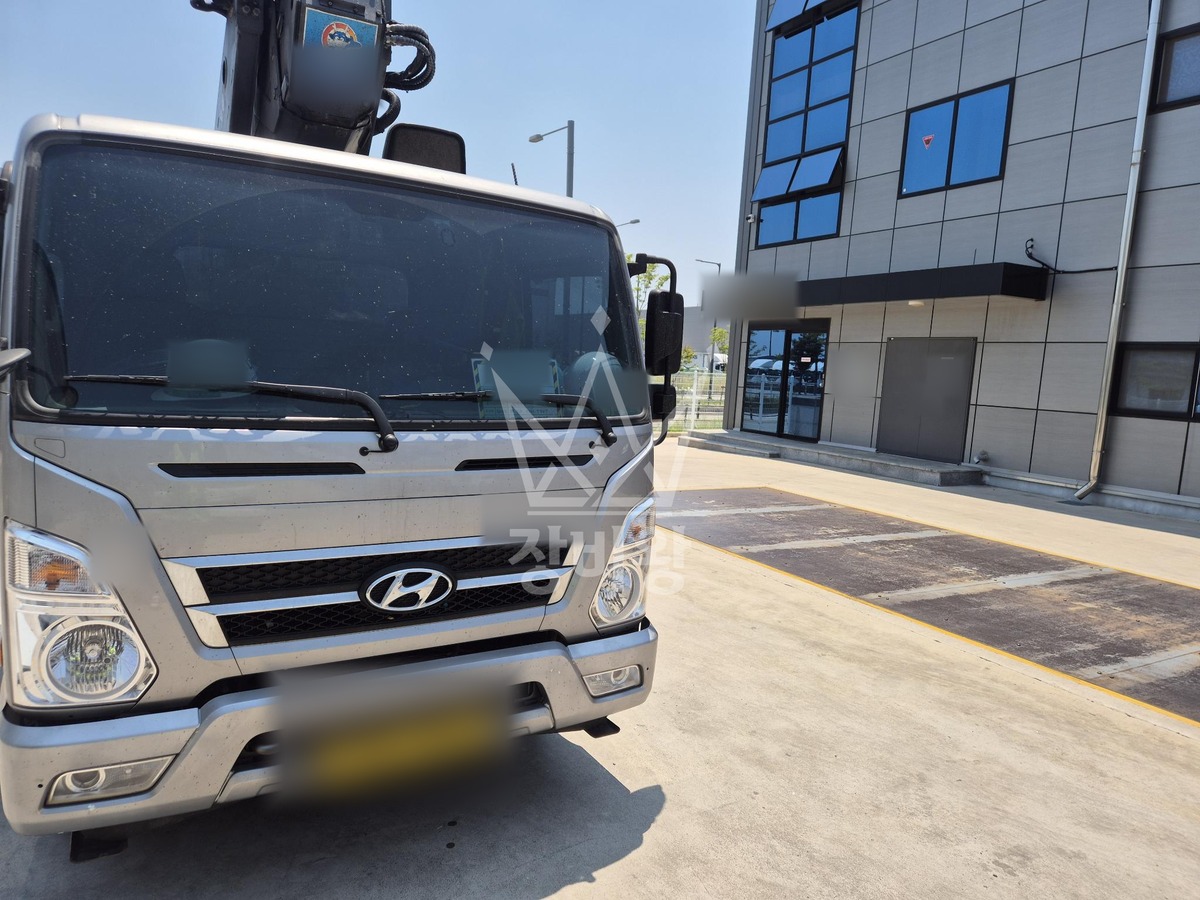경기 평택시 포승읍 3.5톤 스카이차 작업 현장 도착사진