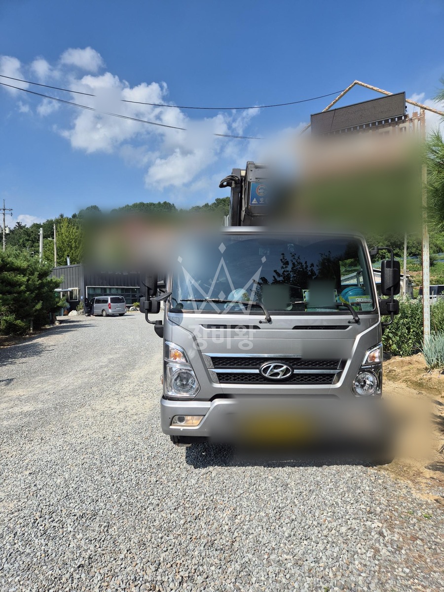 충북 진천군 진천읍 3.5톤 스카이차 cctv 설치 작업완료사진 1