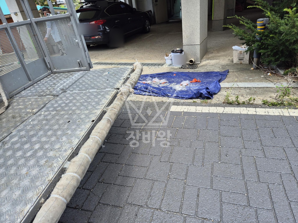 경기 평택시 팽성읍 3.5톤 스카이차 우수관 작업 작업완료사진 1