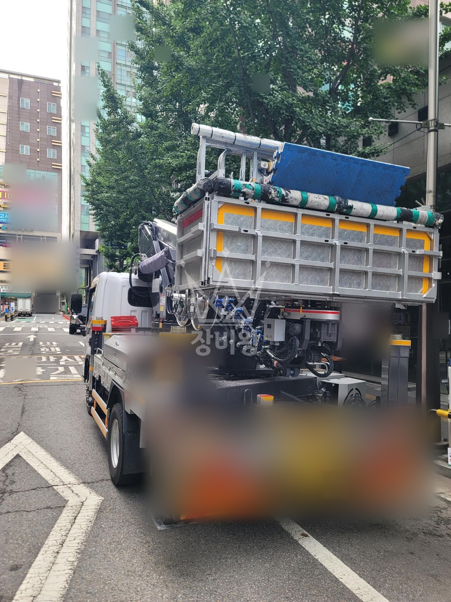 경기 화성시 동탄구 3.5톤 스카이차 작업 현장 도착사진