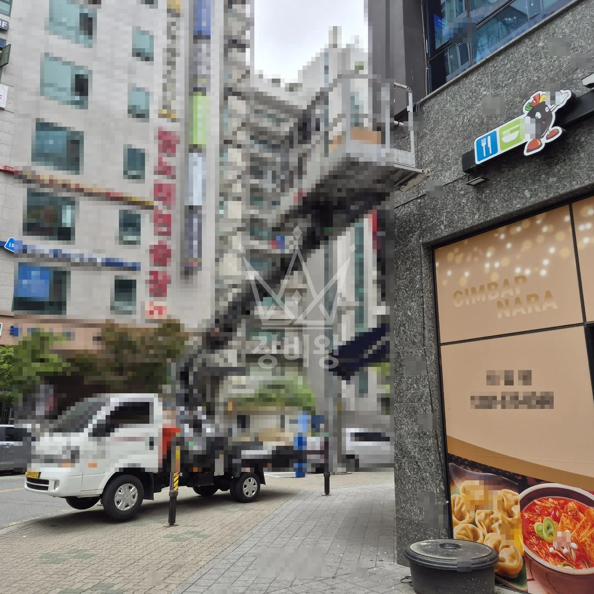 경기 남양주시 진접읍 1톤 스카이차 Cctv 작업사진 2