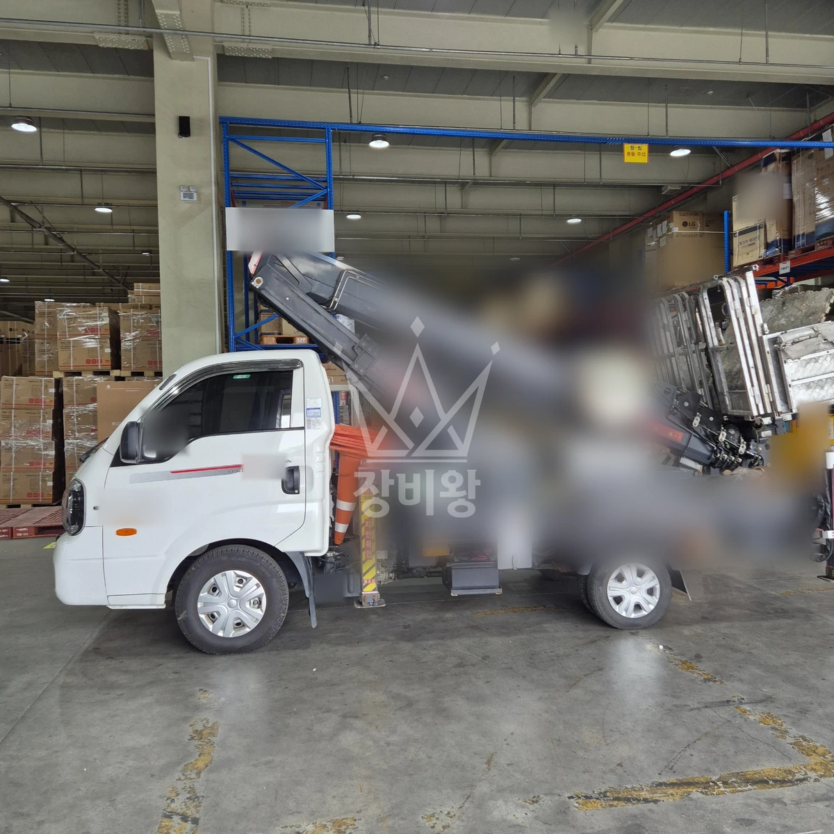 경기 이천시 마장면 1톤 스카이차 소방감지기 작업 작업완료사진 1