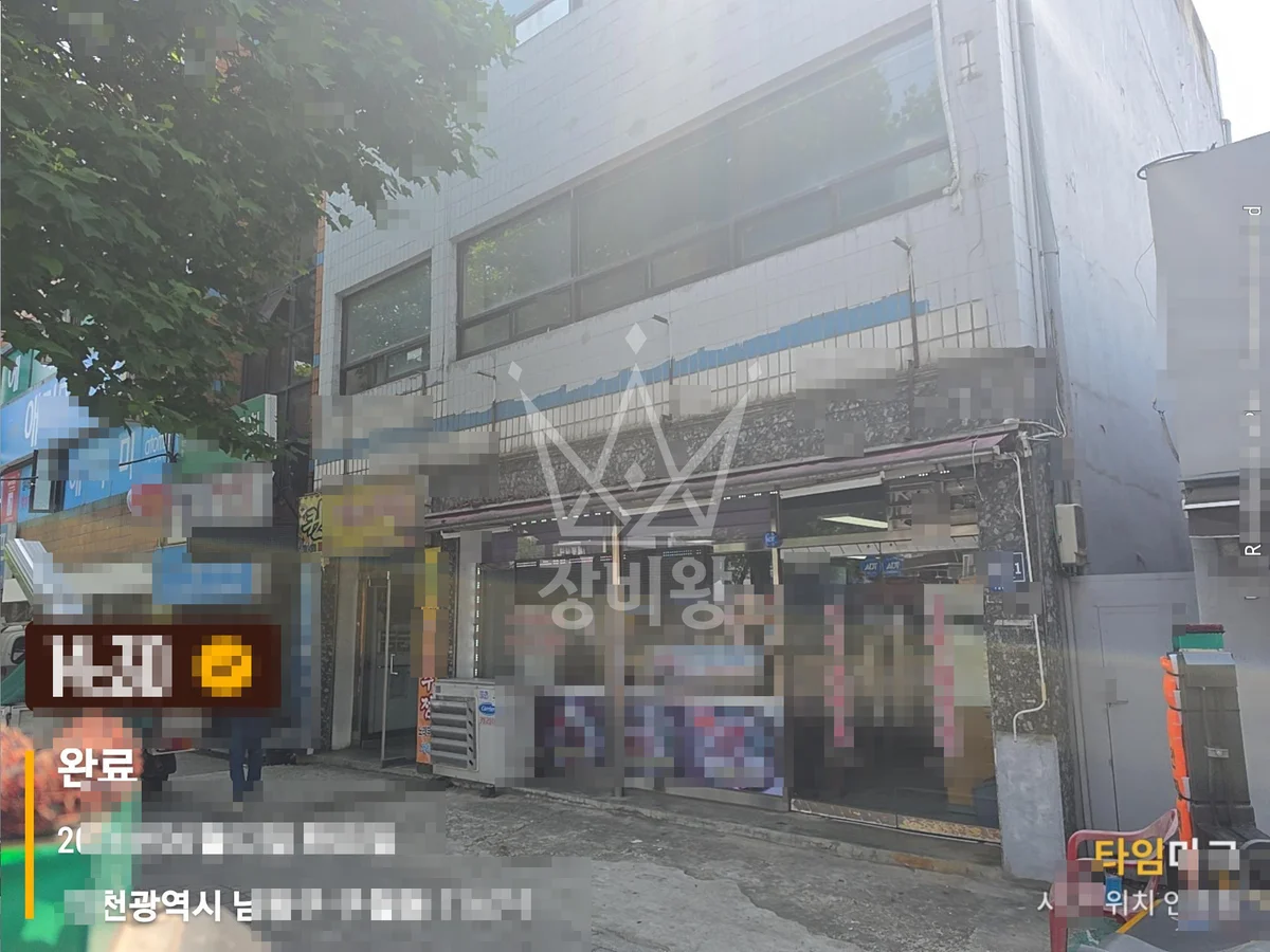 인천 남동구 구월동 3.5톤 스카이차 간판철거/교회철탑철거 작업완료사진 1
