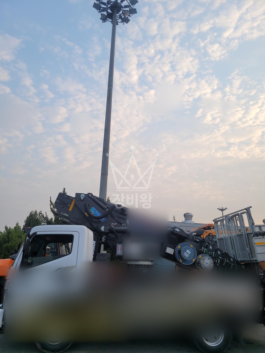 경기 오산시 갈곶동 3.5톤 스카이차 작업 현장 도착사진