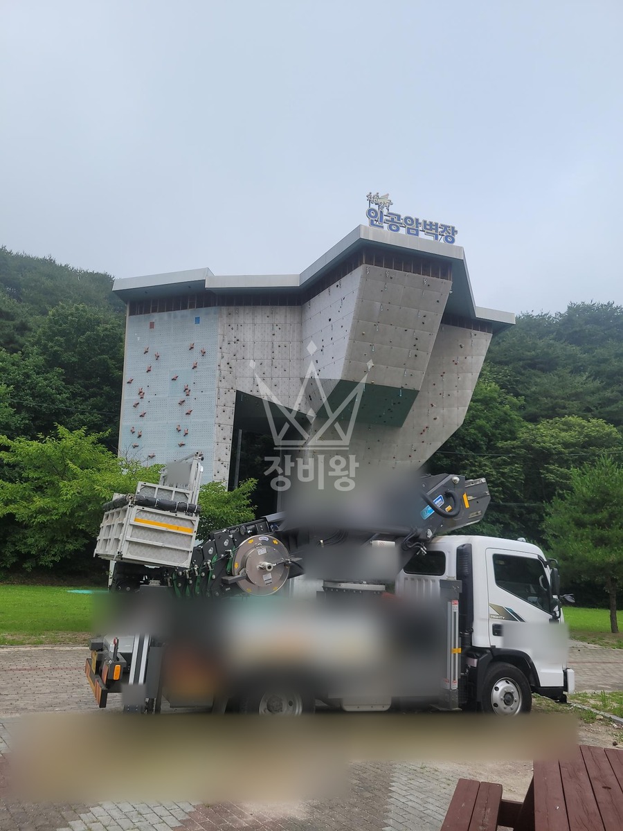 강원특별자치도 양구군 양구읍 3.5톤 스카이차 작업 현장 도착사진