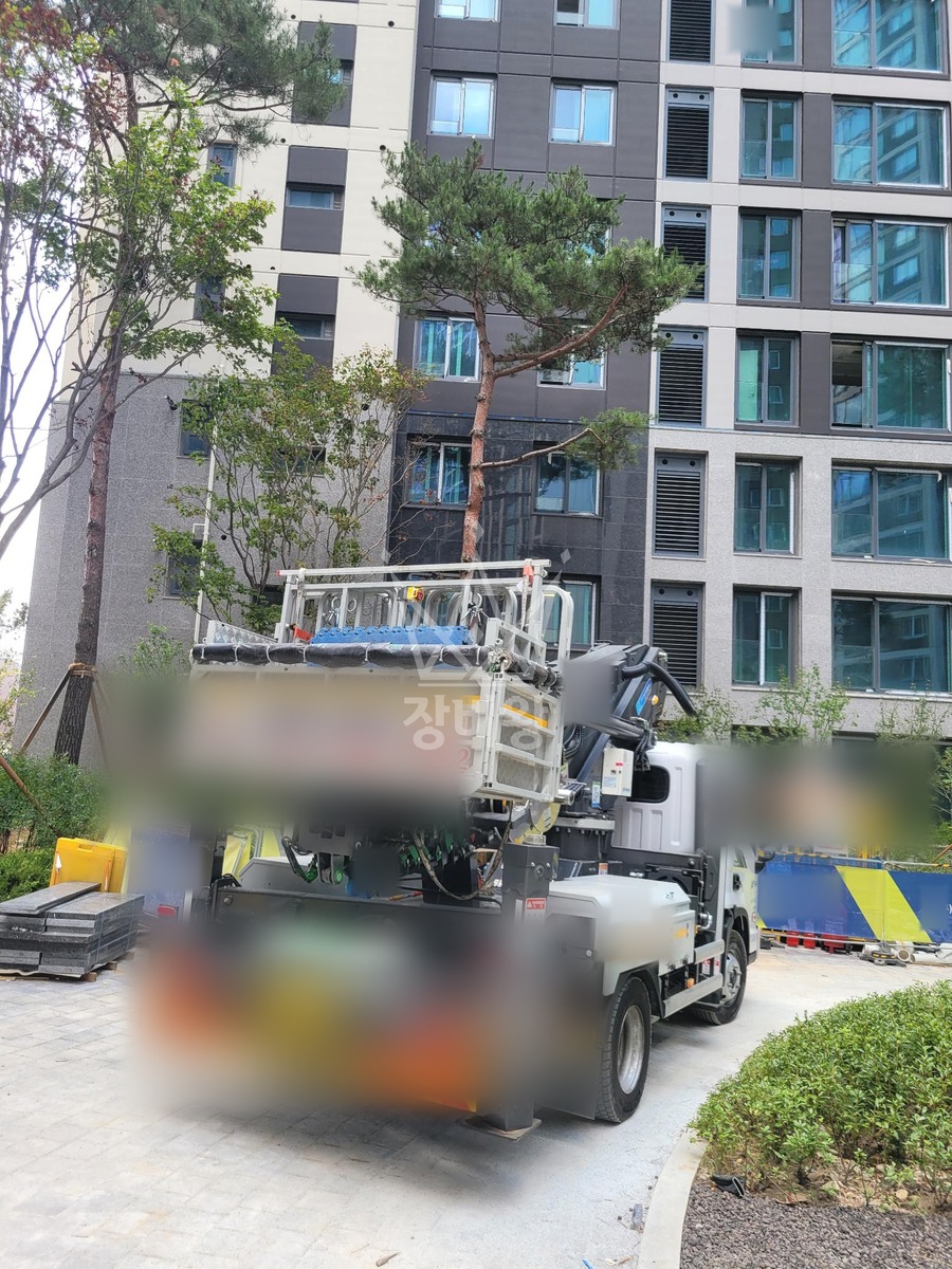 서울 은평구 대조동 3.5톤 스카이차 간판작업 작업완료사진 1