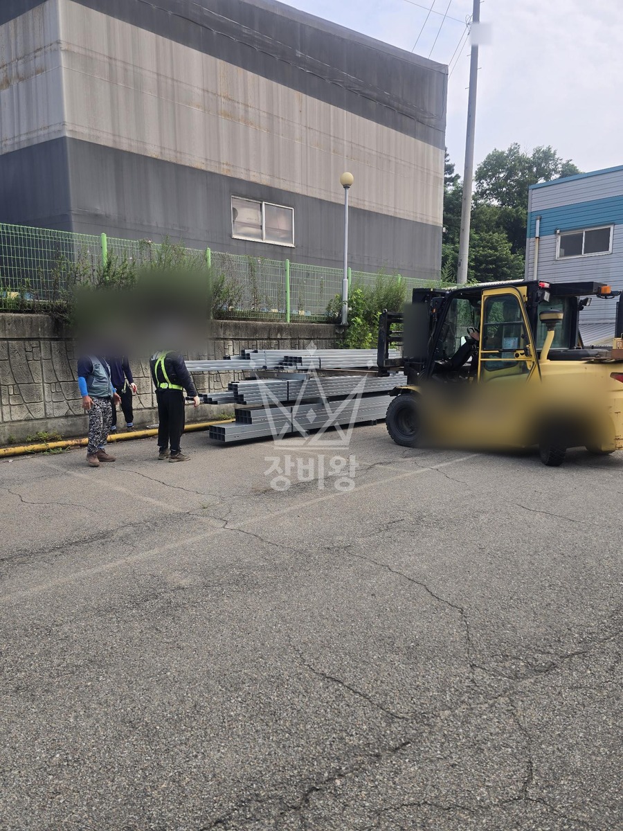 경기 화성시 효행구 정남면 50톤 크레인 작업 현장 도착사진
