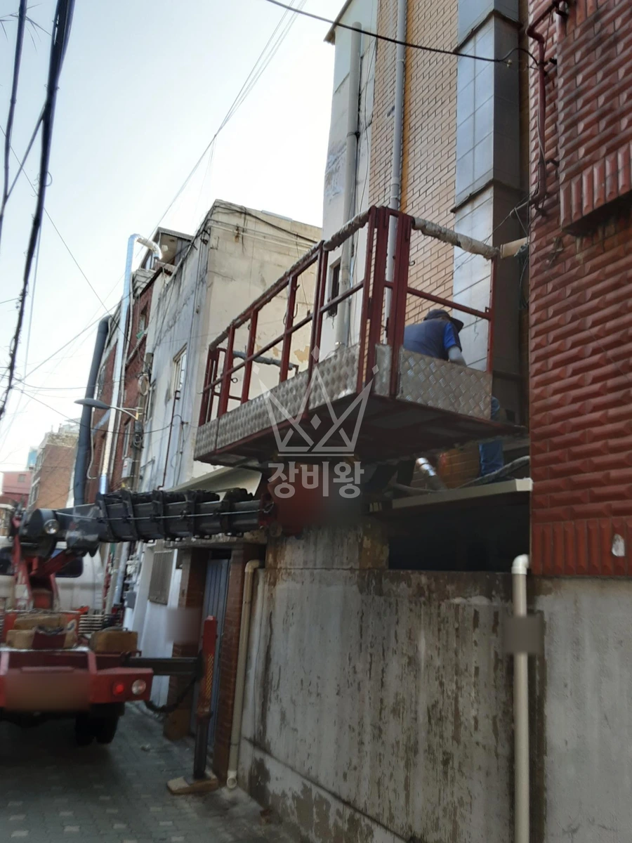 서울 성동구 성수동2가 1톤 스카이차 실리콘 작업사진 1