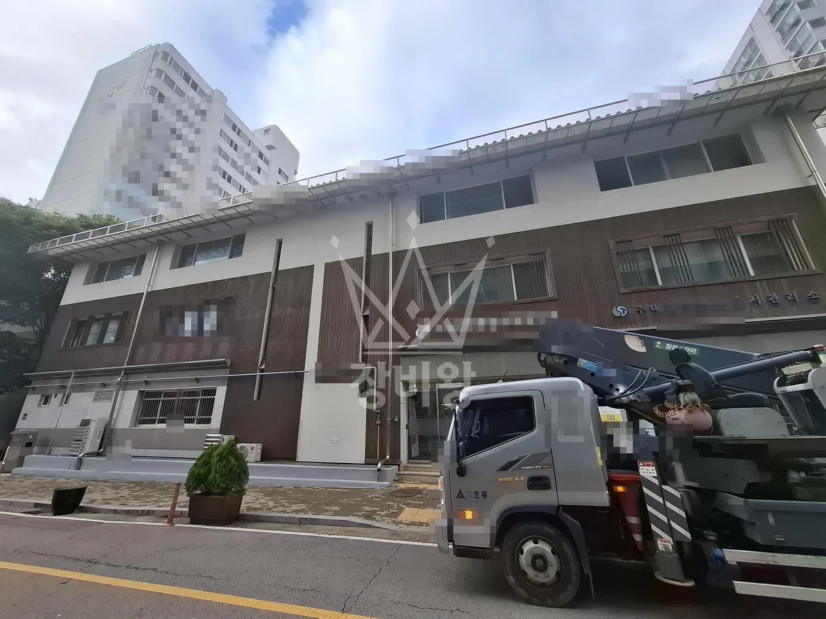 서울 강남구 수서동 3.5톤 스카이차 작업 현장 도착사진