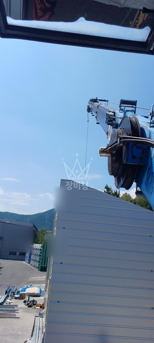 경북 영천시 금호읍 5톤 크레인 판넬양중 작업완료사진 1