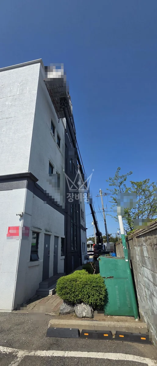 인천 중구 항동7가 3.5톤 스카이차 페인트도장작업 작업사진 3