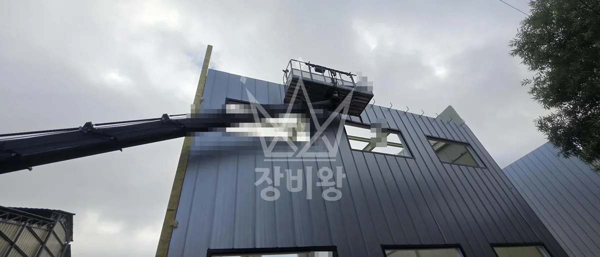 경기 양주시 백석읍 3.5톤 스카이차 판넬작업 작업사진 3