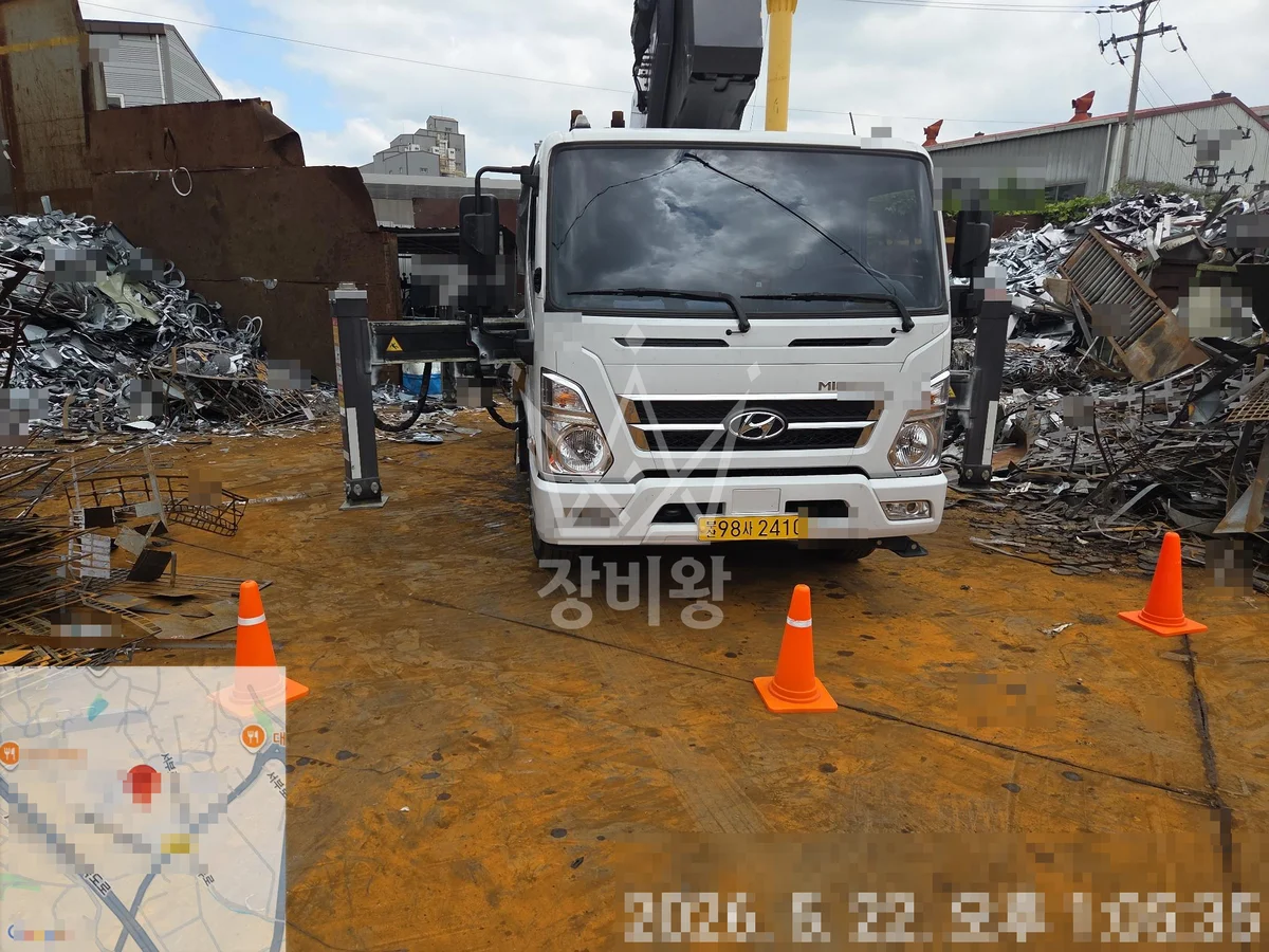 경남 김해시 진영읍 3.5톤 스카이차 cctv 설치 작업완료사진 1