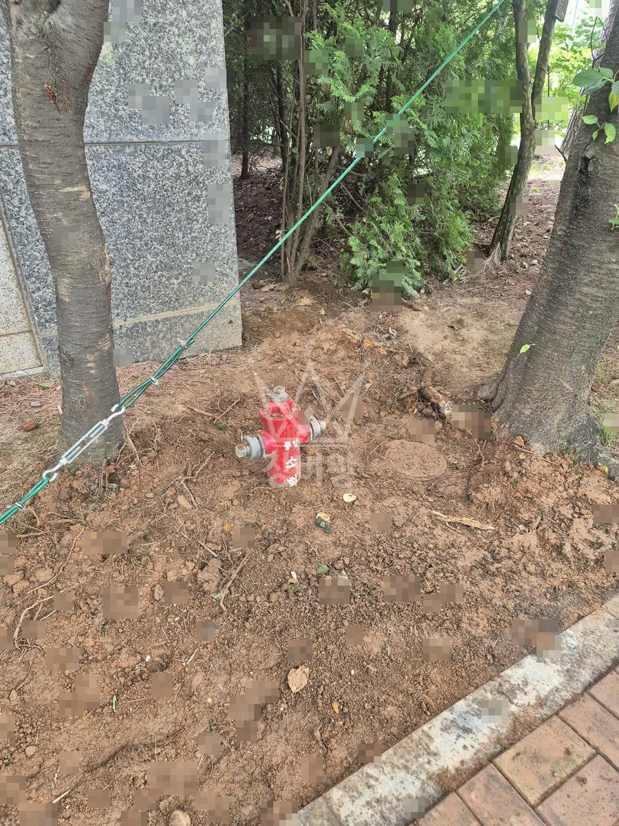 경기 김포시 고촌읍 포크레인(굴착기) 소화전작업 작업완료사진 1