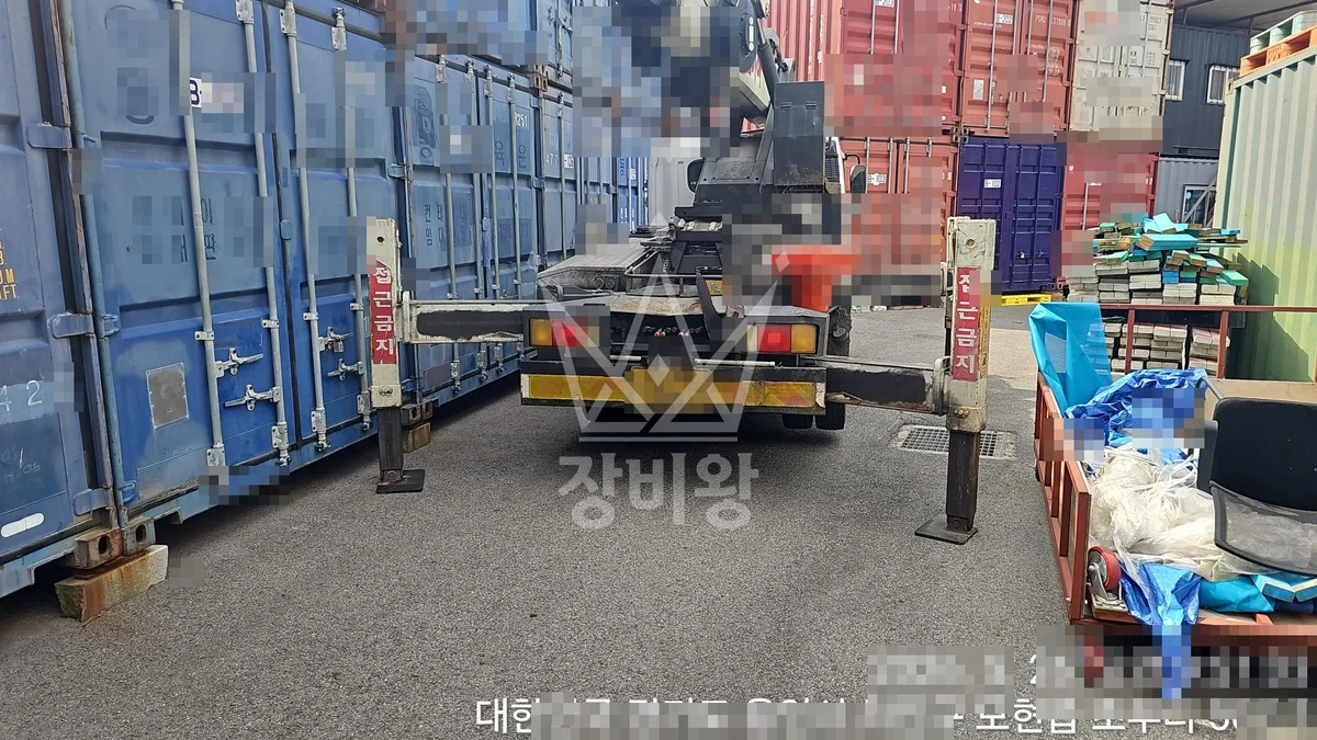 경기 용인시 처인구 3.5톤 스카이차 cctv 설치 작업사진 1