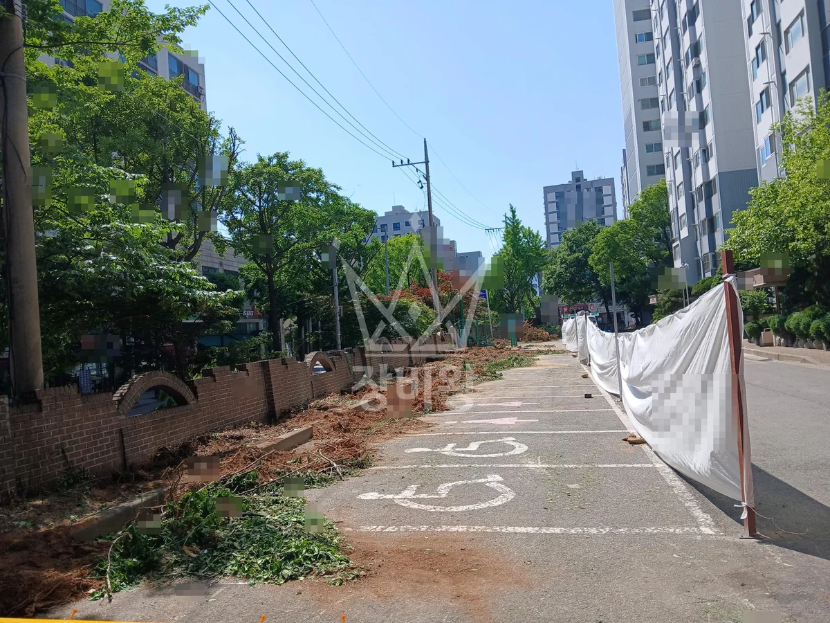 서울 금천구 가산동 포크레인(굴착기) 작업 현장 도착사진