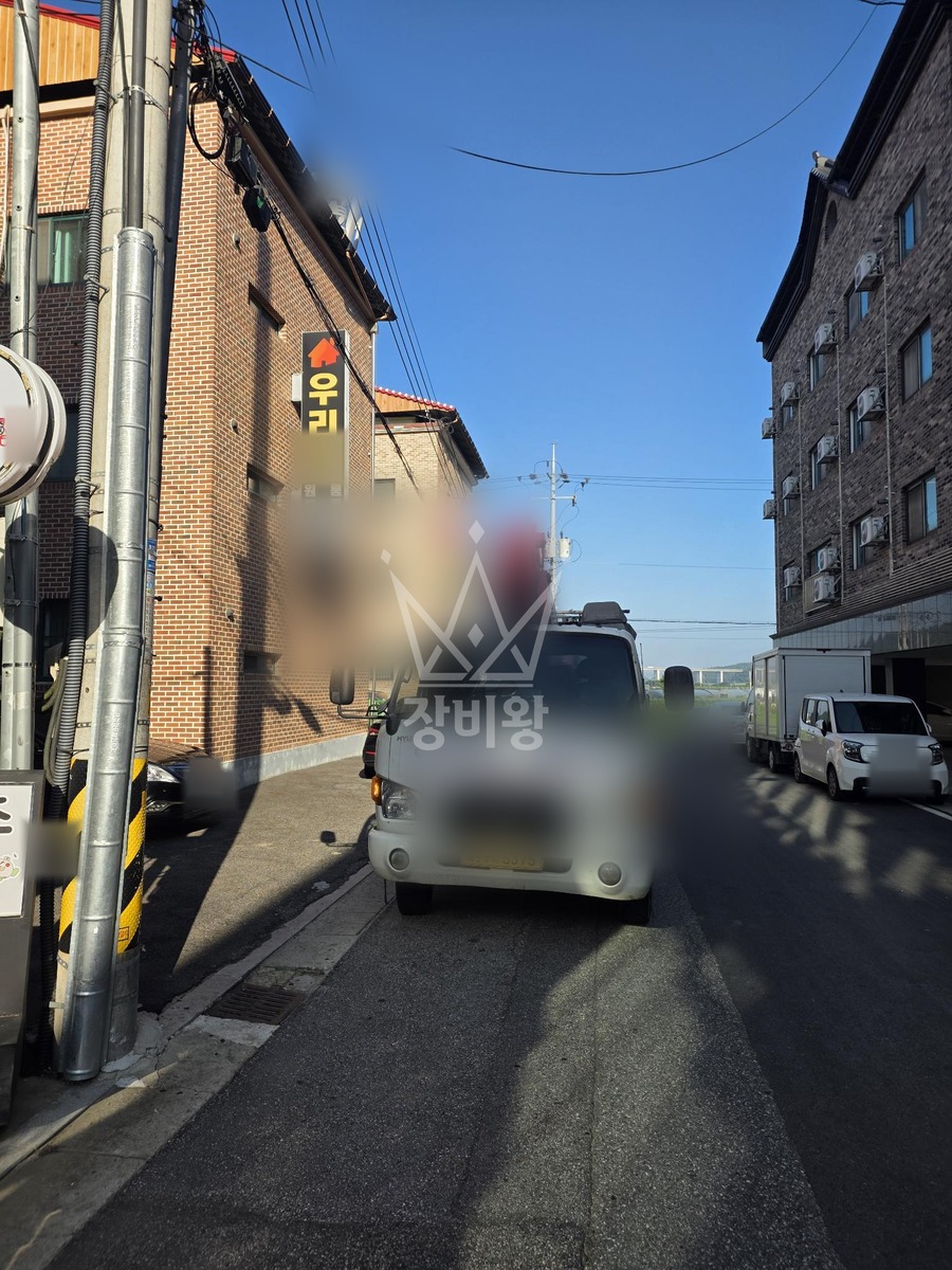 충북 충주시 대소원면 3.5톤 스카이차 작업 현장 도착사진