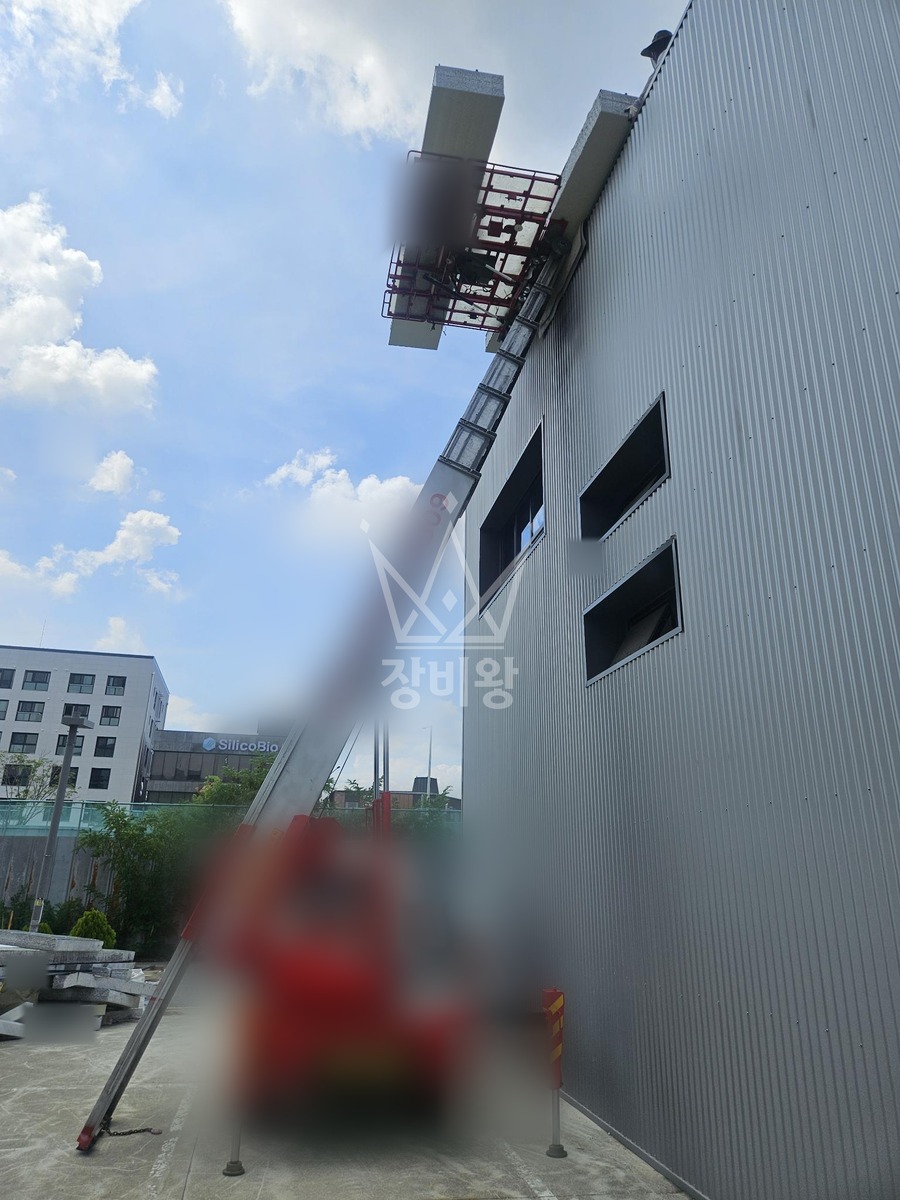 대전 유성구 신성동 1톤 사다리차 자재양중 작업사진 1