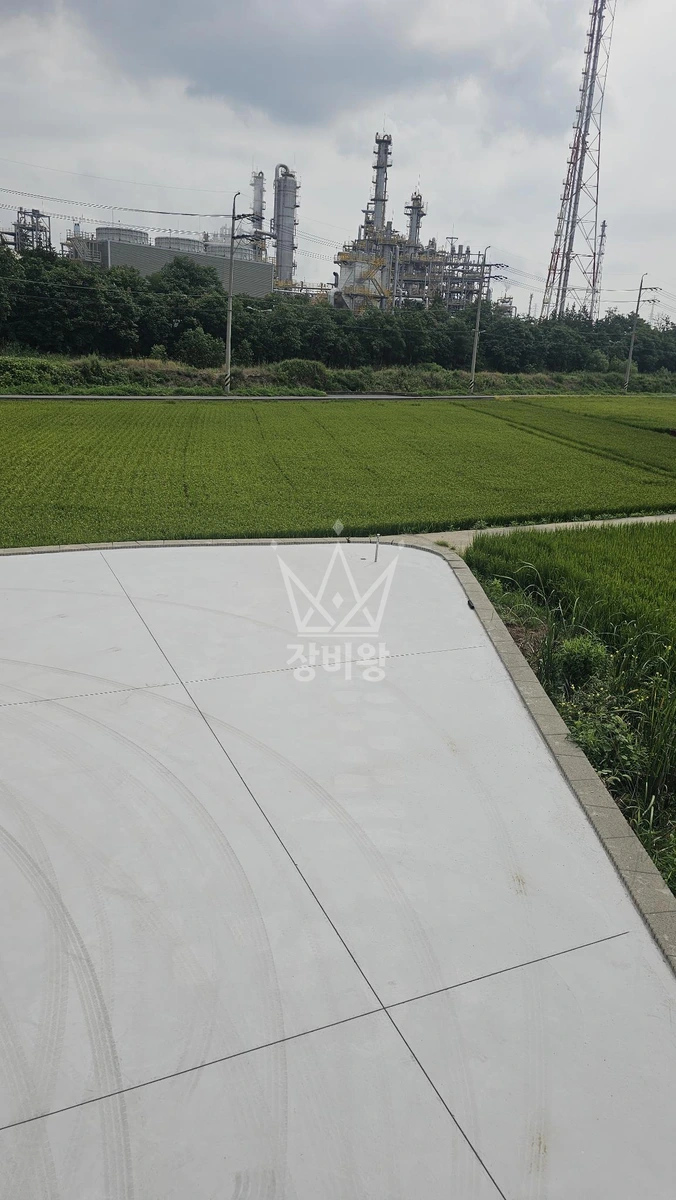 울산 울주군 청량읍 5톤 크레인 작업 현장 도착사진