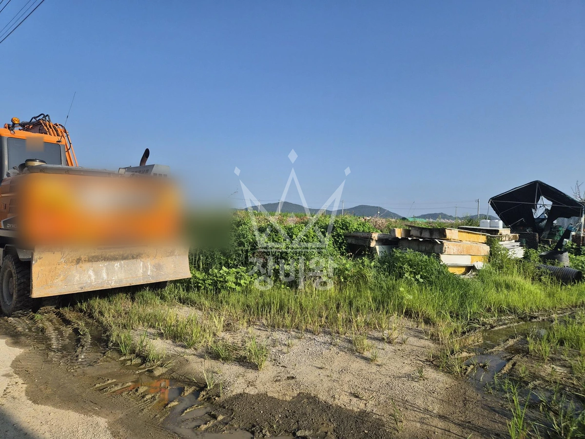 경기 파주시 연다산동 포크레인(굴착기) 작업 현장 도착사진