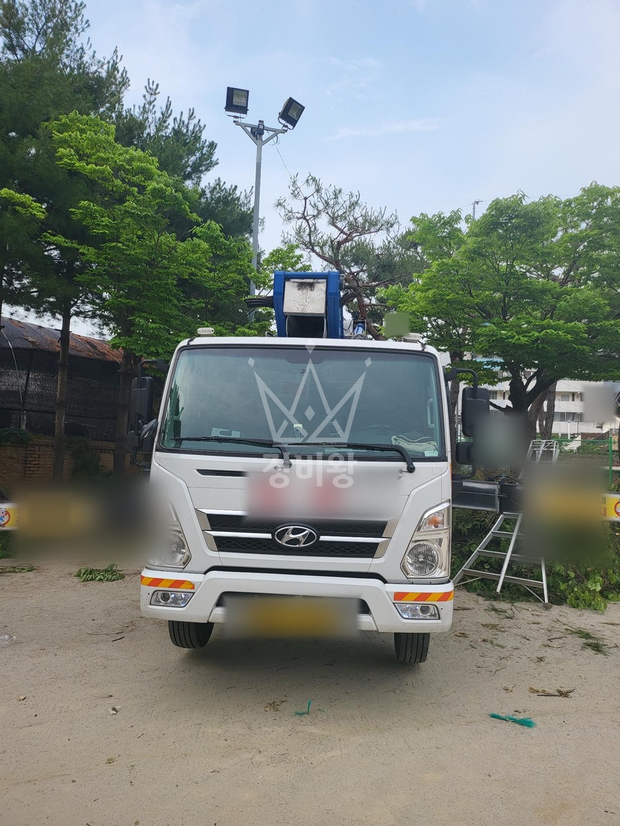 대전 대덕구 비래동 3.5톤 스카이차 작업 현장 도착사진
