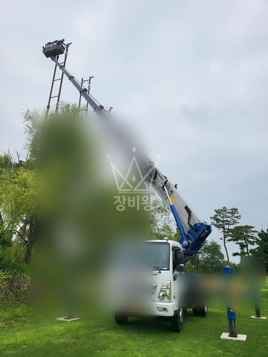 인천 영종구 운서동 3.5톤 스카이차 카메라교체 작업사진 2