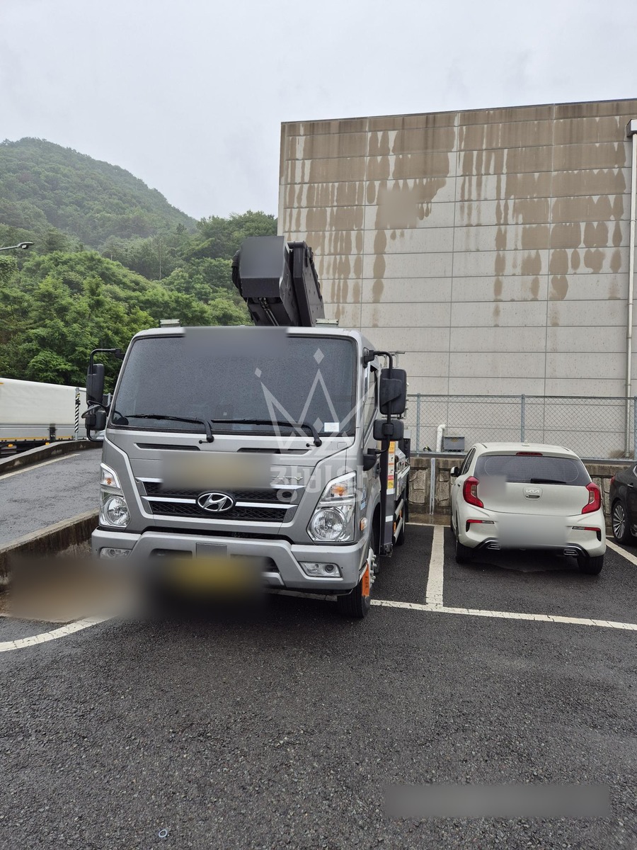 경남 양산시 덕계동 3.5톤 스카이차 작업 현장 도착사진