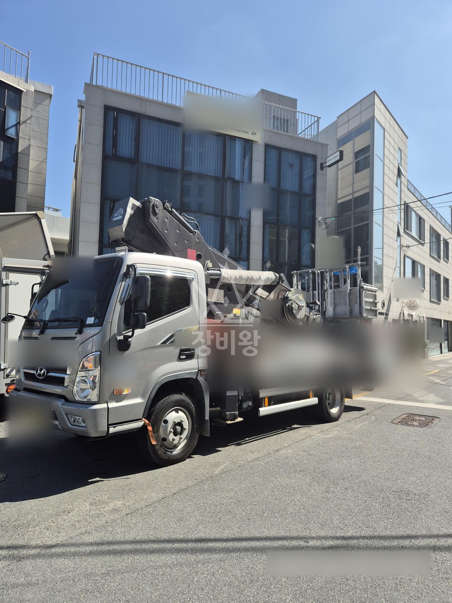 대구 중구 대봉동 3.5톤 스카이차 작업 현장 도착사진