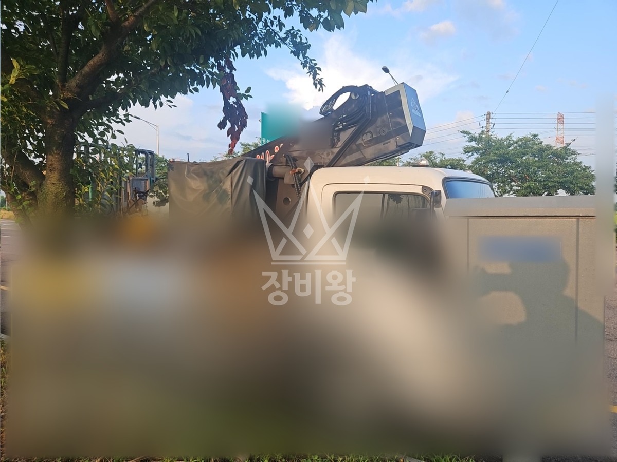 경기 평택시 팽성읍 3.5톤 스카이차 외부후레싱해체 작업완료사진 1