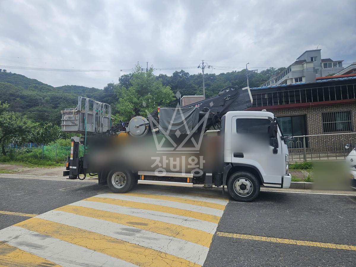 경기 안산시 단원구 목내동 3.5톤 스카이차 현수막작업 작업완료사진 1