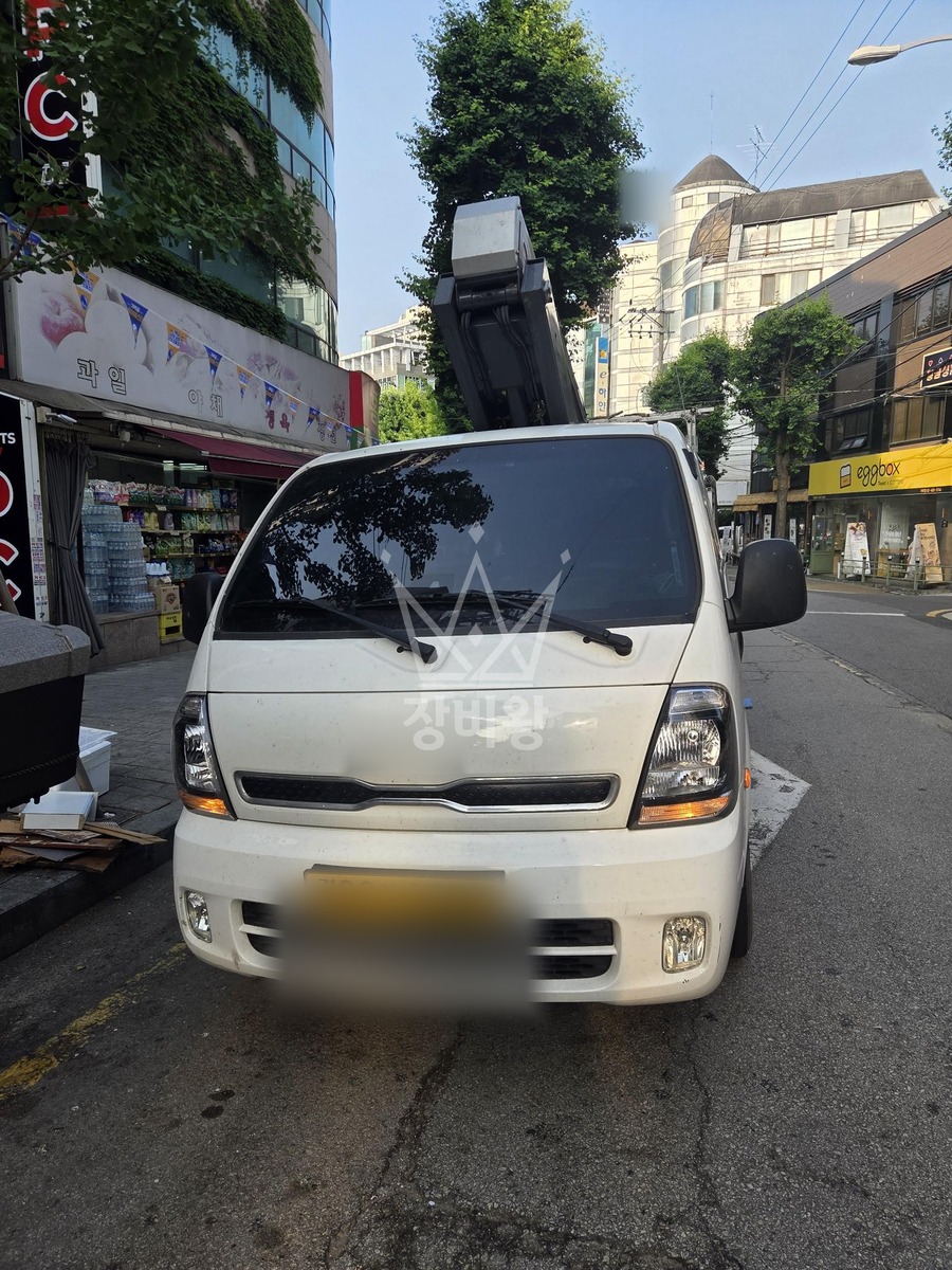 서울 송파구 가락동 1톤 스카이차 작업 현장 도착사진