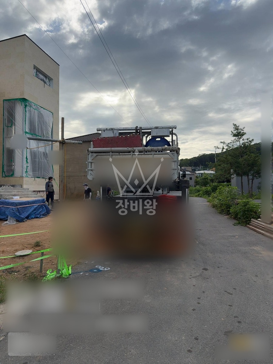 경기 파주시 서패동 5톤 스카이차 작업 현장 도착사진