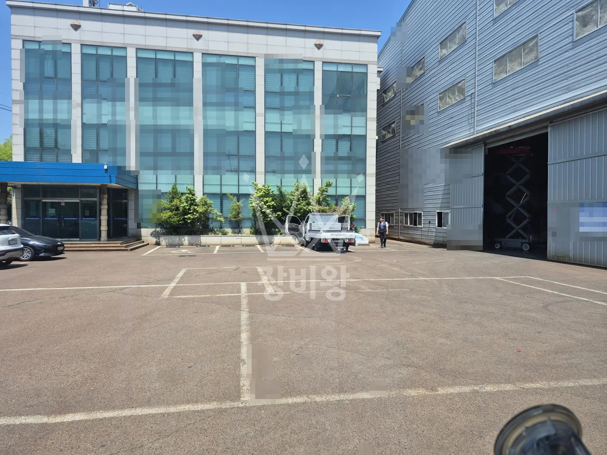 울산 남구 부곡동 3.5톤 스카이차 작업 현장 도착사진