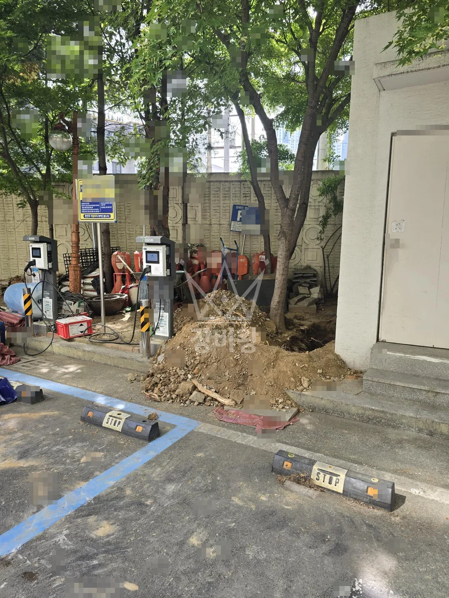 대구 달서구 대천동 포크레인(굴착기) 터파기 // 상차 작업사진 1