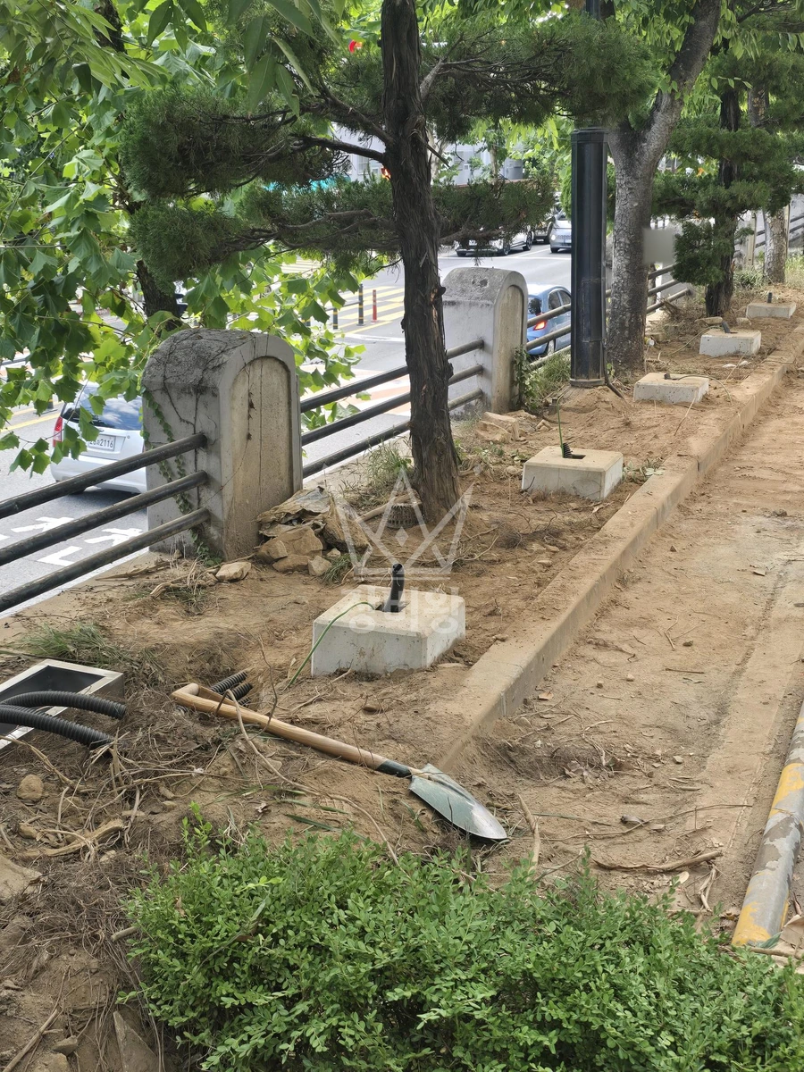 대구 달서구 이곡동 포크레인(굴착기) 전기충전소 작업완료사진 1