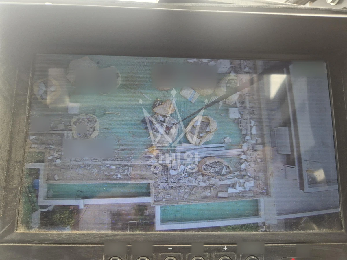 전남광주 순천시 풍덕동 5톤 크레인 톤빽 양중 작업사진 1