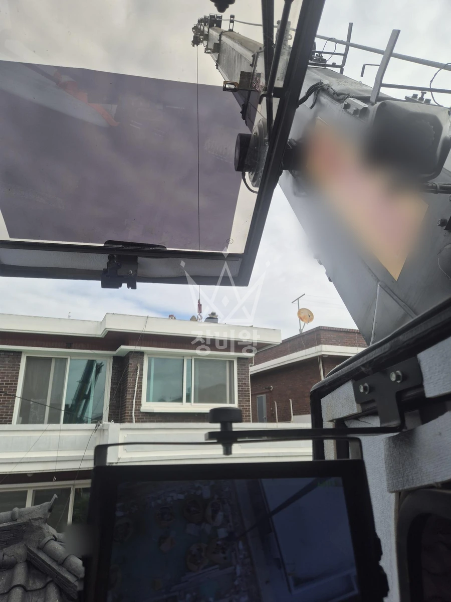 전남광주 순천시 풍덕동 5톤 크레인 톤빽 양중 작업사진 3