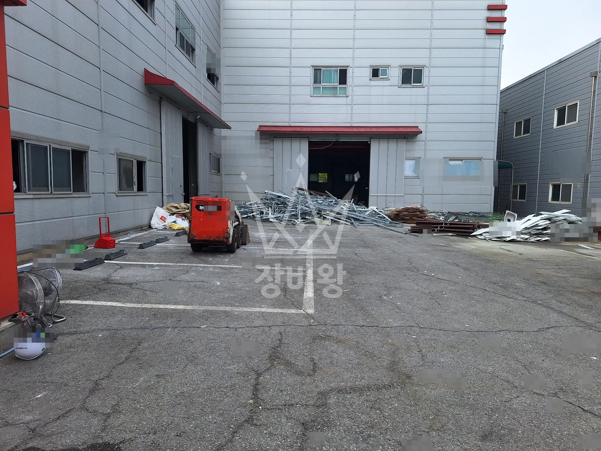 경기 화성시 동탄구 포크레인(굴착기) 작업 현장 도착사진