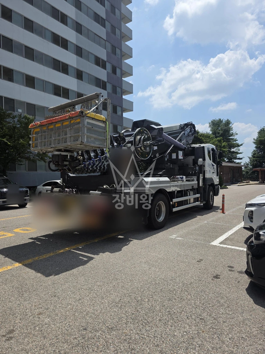 경기 화성시 만세구 팔탄면 8톤 스카이차 작업 현장 도착사진