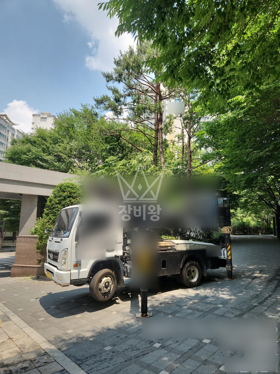 서울 마포구 하중동 3.5톤 스카이차 작업 현장 도착사진