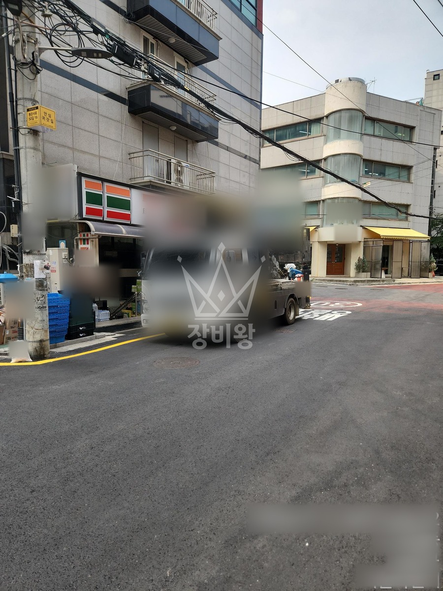 서울 강남구 역삼동 3.5톤 스카이차 작업 현장 도착사진