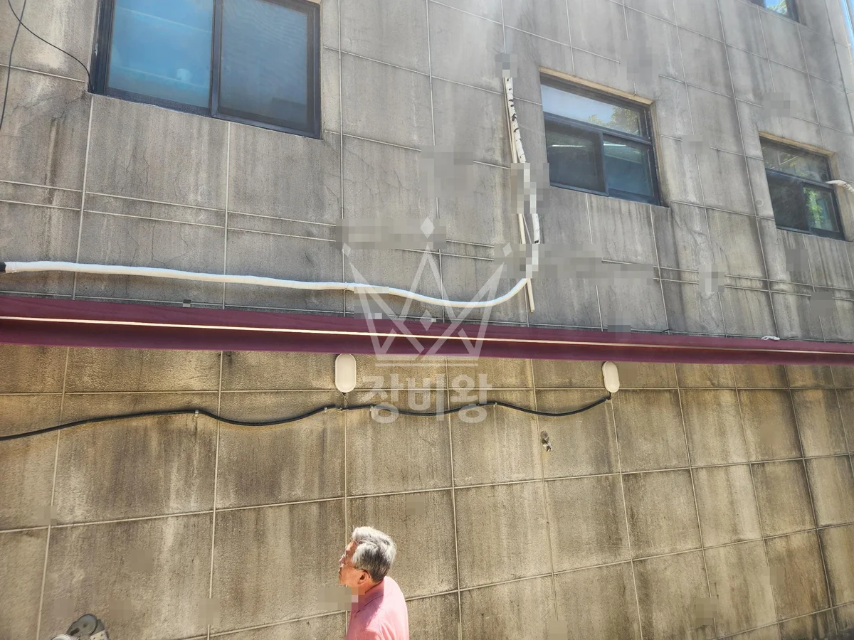 서울 마포구 성산동 2.5톤 스카이차 1층 어닝시공 작업완료사진 1