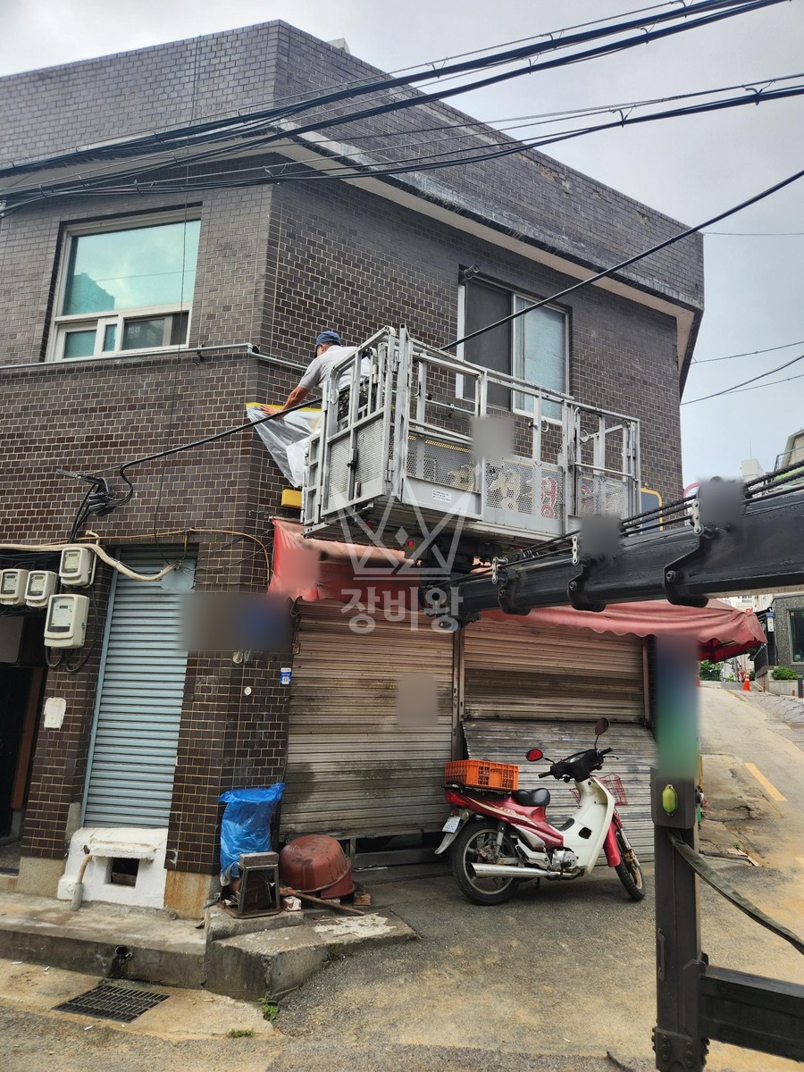 서울 마포구 도화동 2.5톤 스카이차 외벽공사 작업사진 3
