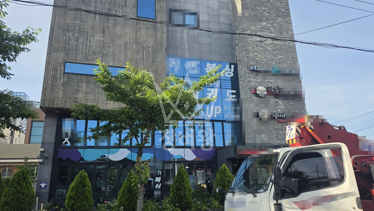 경북 문경시 모전동 3.5톤 스카이차 작업 현장 도착사진