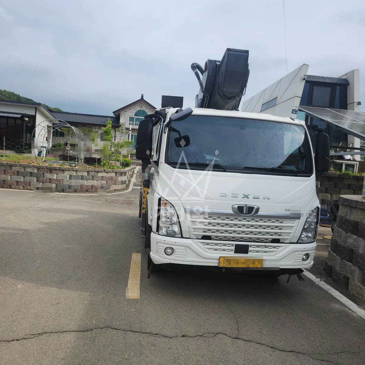 인천 강화군 길상면 3.5톤 스카이차 작업 현장 도착사진