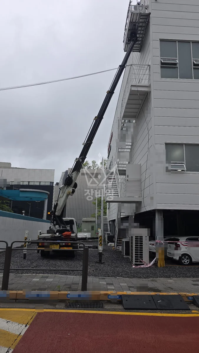 서울 강남구 자곡동 2.5톤 스카이차 카메라 1대 작업사진 2