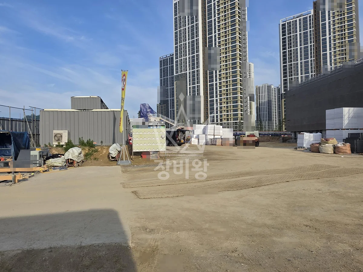 대전 유성구 용계동 3.5톤 스카이차 작업 현장 도착사진