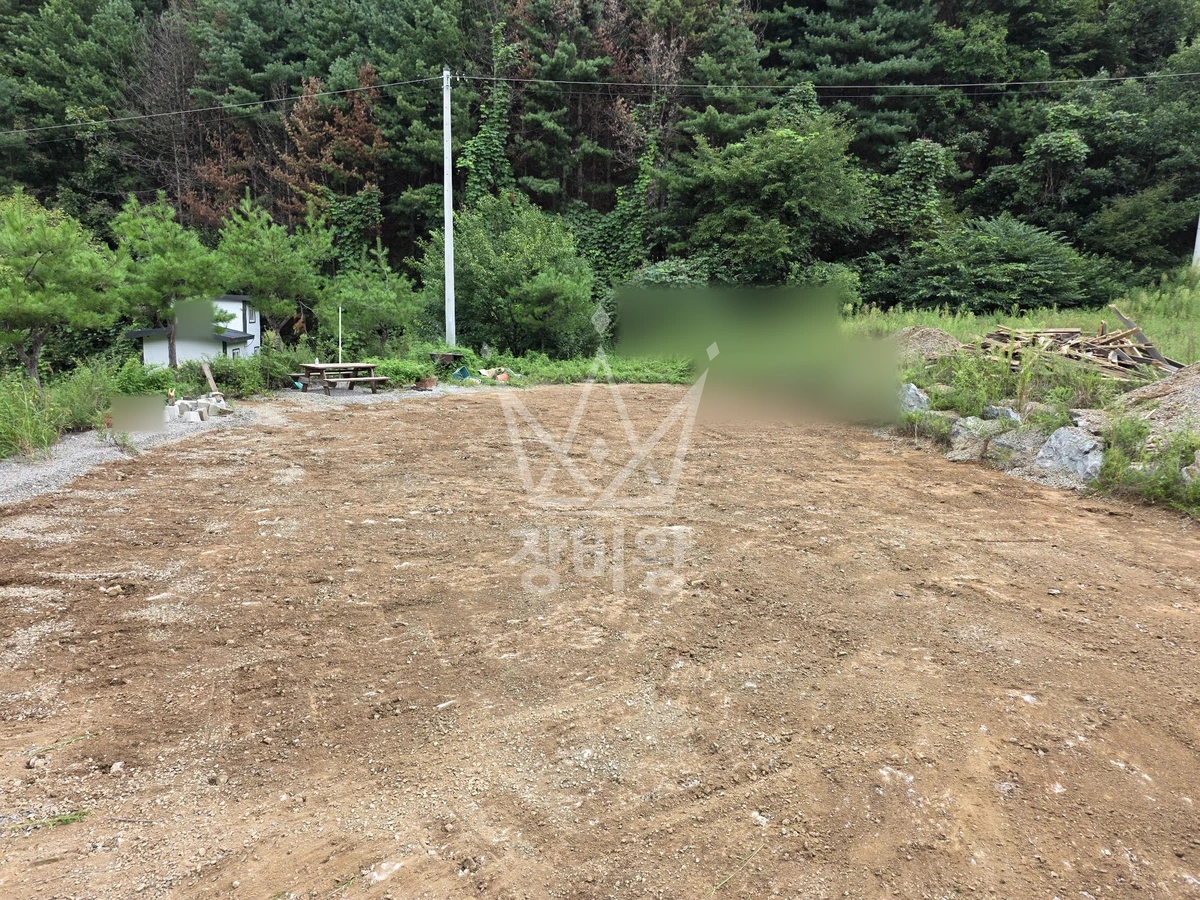 강원 홍천군 북방면 포크레인(굴착기) 평탄화작업 작업완료사진 1