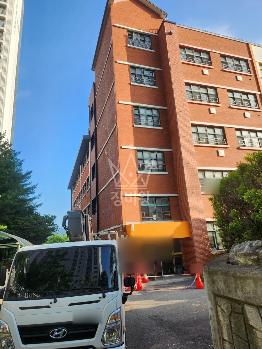 경기 남양주시 평내동 3.5톤 스카이차 작업 현장 도착사진