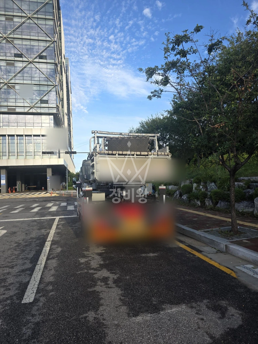 인천 서해구 청라동 3.5톤 스카이차 작업 현장 도착사진